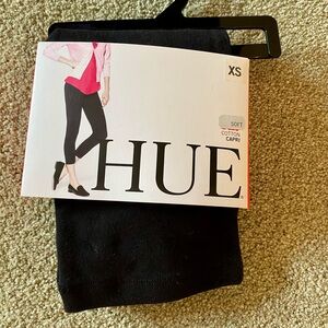 HUE Cotton Capri Leggings